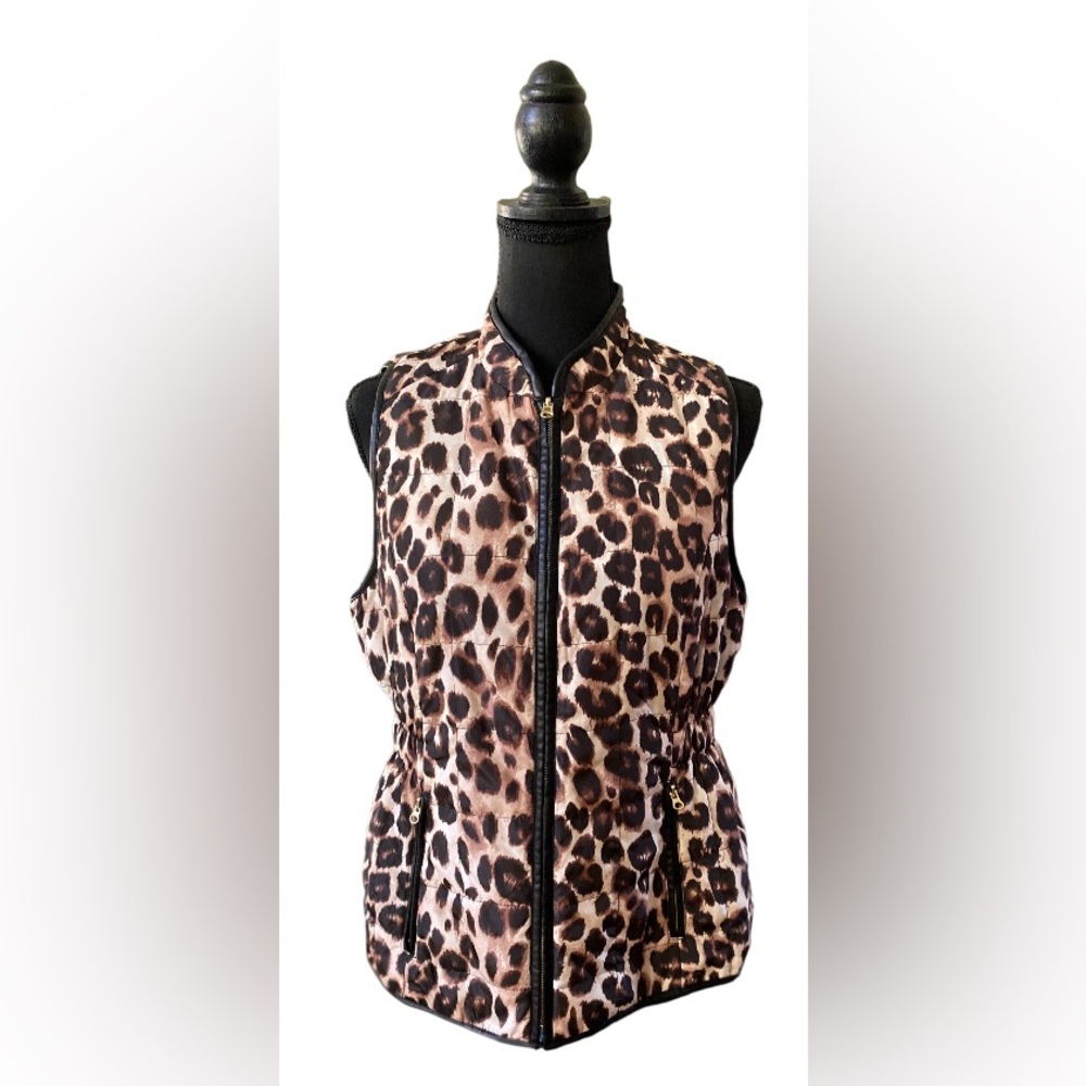 Chico’s: Animal Print Vest